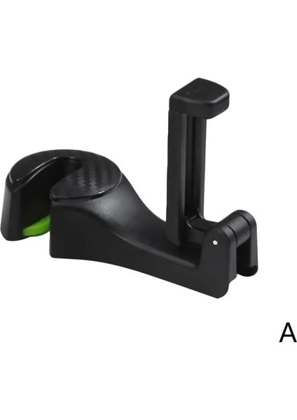 A Evrensel Araba Koltuğu Arka Kanca Kafalık Askı Braket Braketinde Mobil 2 Çanta Bakkal Şemsiye Giysileri H L2Z0 (Yurt Dışından)
