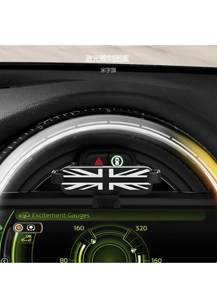 Union Jack Navigasyon Braketi Otomatik Montaj Standı Mını Cooper Için Cep Telefonu Tutucu F54 F55 F56 F57 F60 Clubman Countryman Araba Aksesuarları (Yurt Dışından)