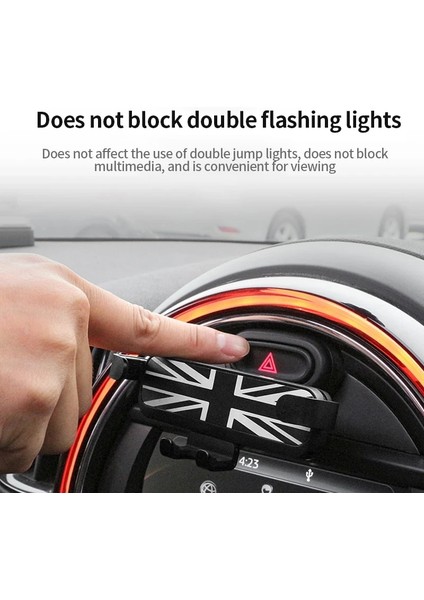 Union Jack Navigasyon Braketi Otomatik Montaj Standı Mını Cooper Için Cep Telefonu Tutucu F54 F55 F56 F57 F60 Clubman Countryman Araba Aksesuarları (Yurt Dışından) fırsatları