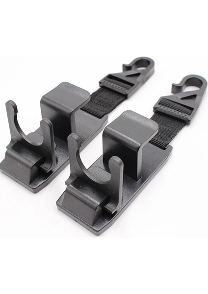 1 Adet Siyah Araba Koltuğu Arka Kancaları Çok Işlevli Askı Bağlantıları Saklama Çantası Oto Portmanto 1 Adet Iç Aksesuar (Yurt Dışından) fırsatları