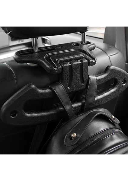 Siyah Elbise Için Araba Askıları Ceket Takım Ölçeklenebilir Kullanışlı Sandalye Koltuk Depolama Tutucu Raf Güvenli Tutma Çubuğu Çok Işlevli (Yurt Dışından) fırsatları