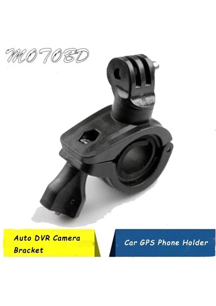 Siyah Dönebilen Bisiklet Bisiklet Gidon Montaj Tutucu Adaptörü Motosiklet Klip Destek Braketi Go Pro He Sjcam (Yurt Dışından) fiyatları