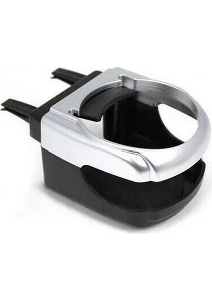 Gümüş Rengi Araba Bardak Tutucu Çıkış Hava Firar Rafı Içecek Montajı Ekleme Standı Tutucu Içecek Şişesi Standı Konteyner Kancası Araba Şekillendirme Aksesuarları (Yurt Dışından)