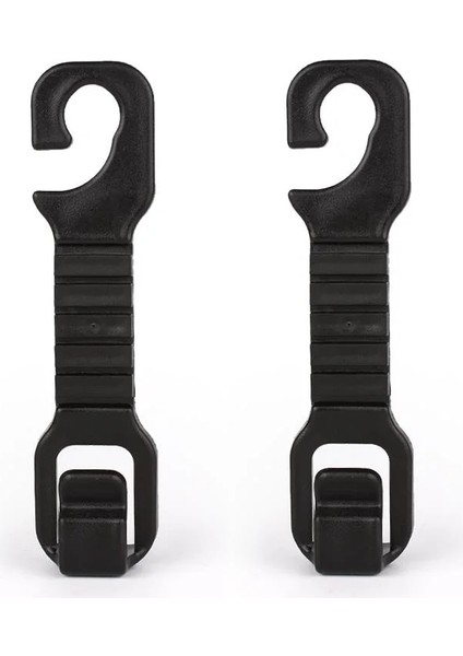 2 Adet Siyah Ar Koltuk Arka Kanca Araba Aksesuarları Iç Taşınabilir Alışveriş Çantası Için Askı Tutucu Depolama Çanta Kumaş Dekorasyon Dropship (Yurt Dışından)