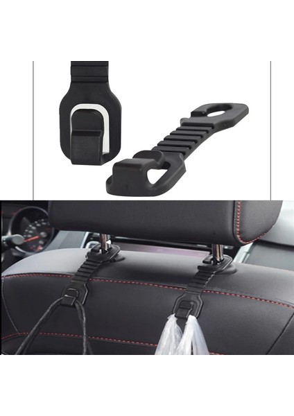 2 Adet Siyah Ar Koltuk Arka Kanca Araba Aksesuarları Iç Taşınabilir Alışveriş Çantası Için Askı Tutucu Depolama Çanta Kumaş Dekorasyon Dropship (Yurt Dışından) fırsatları