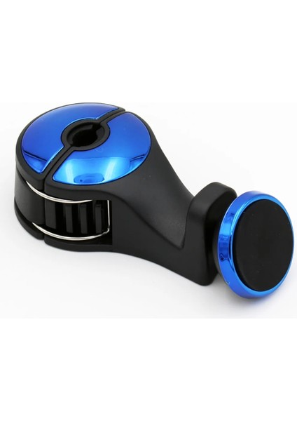 Siyah Gümüş Araba Ön Koltuk Başlığı Için Manyetik Telefon Tutuculu Kanca Askısı, Koltuk Başlığı Tutucu (Yurt Dışından) fırsatları