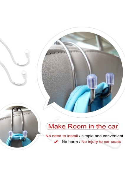 Yüksek Mukavemetli Kanca Ar Aksesuarlar Araba Klipsleri Koltuk Arka Kancaları Braket Araba Koltuğu Kancası Oto Bağlantı Elemanları Aksesuarlar Çok Fonksiyonlu Yük Taşıyıcı 20KG (Yurt Dışından) indirimleri