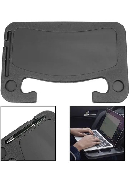 A Ayarlanabilir Araba Direksiyon Masa Kurulu Dizüstü Dizüstü Bilgisayar Masası Montaj Standı Evrensel Yeme Içme Tepsisi Tutucu Siyah Gri (Yurt Dışından) indirimleri
