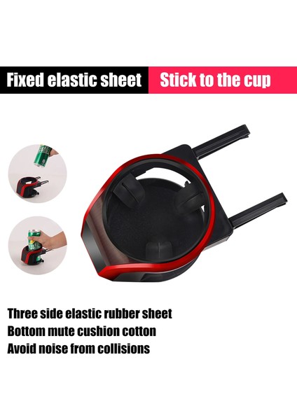 Kırmızı Araba Klima Havalandırma Bardağı Içecek Tutucular Araca Monte Mıknatıs Telefon Sabit Asma Klipler Evrensel Organizatör Şişe Standı (Yurt Dışından) modelleri