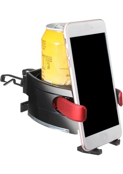 Siyah Araba-Styling Su Bardak Tutucular Evrensel Araba Kamyon Içecek Tutucular Araba Hava Çıkışı Içecek Rafı Kapı Montaj Şişe Standları (Yurt Dışından) fırsatları