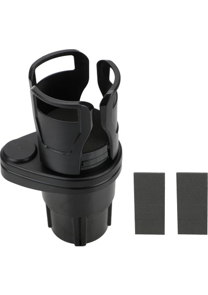 Siyah Forauto Araba Çift Bardak Tutucu Ayarlanabilir Bardak Standı Güneş Gözlüğü Telefon Organizatör Içme Şişe Tutucu Braketi Araba Styling (Yurt Dışından)