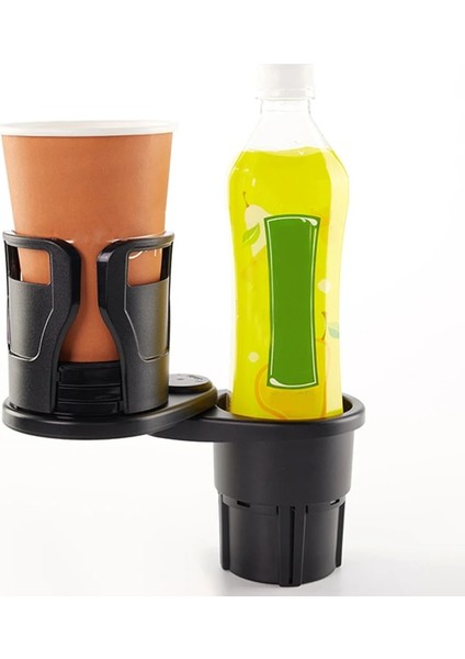 Siyah Forauto Araba Çift Bardak Tutucu Ayarlanabilir Bardak Standı Güneş Gözlüğü Telefon Organizatör Içme Şişe Tutucu Braketi Araba Styling (Yurt Dışından) fiyatları