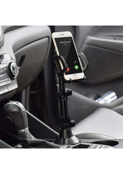 Kısa Kol Sarı Evrensel Uzun Kol Araba Bardak Tutucu Telefon Için Standı Ayarlanabilir Içecek Şişe Tutucu Smartphone Cep Telefonu Için Montaj Desteği (Yurt Dışından) modelleri