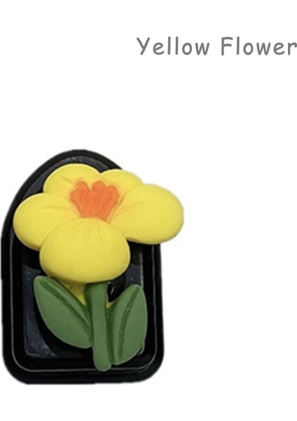 Sarı Çiçek Araba Kancaları Organizatör Depolama Askısı USB Kablosu Için Kulaklık Anahtarı Depolama Araba Aksesuarı Araba Yapışkanlı Kanca Askı Mini Aksesuarlar (Yurt Dışından)