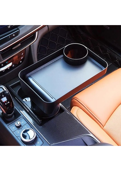 B Takılabilir Tepsi ile Çok Fonksiyonlu Araba Bardaklık 360 ° Döner Ayarlanabilir Araba Bardak Tutucular Için Yemek Tepsisi Masa Genişletici (Yurt Dışından) modelleri