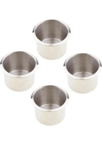 84MM x 55MM mm Evrensel Paslanmaz Çelik Gömme Bardak Içecek Tutacağı Deniz Teknesi Rv Camper Şişe Tutacağı Paslanmaz (Yurt Dışından)