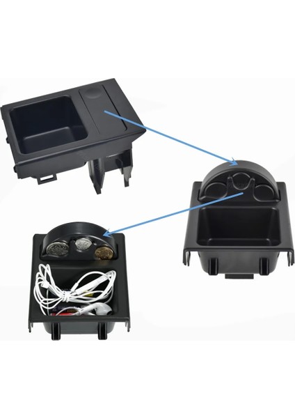 Karbon Fiber Tutucu Bmw 3 Serisi Eı 320I Için Araba Merkezi Konsol Su Bardak Tutucu Içecek Şişe Tutucu Madeni Para Tepsisi (Yurt Dışından) indirimleri