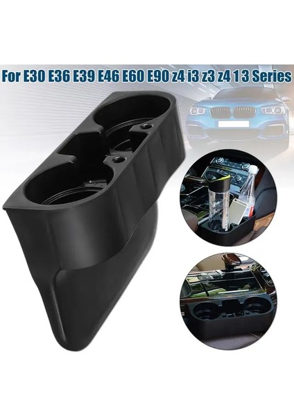 1 Bilgisayar Bmw Için E30 E36 E39 E46 E60 E90 Z4 I3 Z3 Zeries Araba Siyah Ön Içecekler Bardak Tutucu Araba Ön Merkezi Konsol Bardak Rafı (Yurt Dışından)