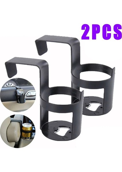 2 Adet Evrensel Araba Kamyon Kapı Kupası Koltuk Arka Montaj Içecek Içecek Şişe Tutucu Oto Araç Iç Malzemeleri Için Raf Standı (Yurt Dışından)