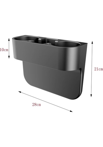 Siyah Küçük Araba Bardak Tutacağı Oto Koltuk Boşluğu Su Bardağı Içecek Şişesi Can Telefon Tuşları Organizatör Depolama Tutucu Stand Araba Styling Aksesuarları (Yurt Dışından) modelleri