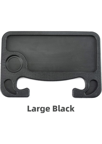 Büyük Siyah Araba Masası Direksiyon Kahve Tutucu Dizüstü Bilgisayar Masası Evrensel Taşınabilir Yemek Içecek Çalışma Yemek Tepsisi Montaj Standı Koltuk Masası (Yurt Dışından)