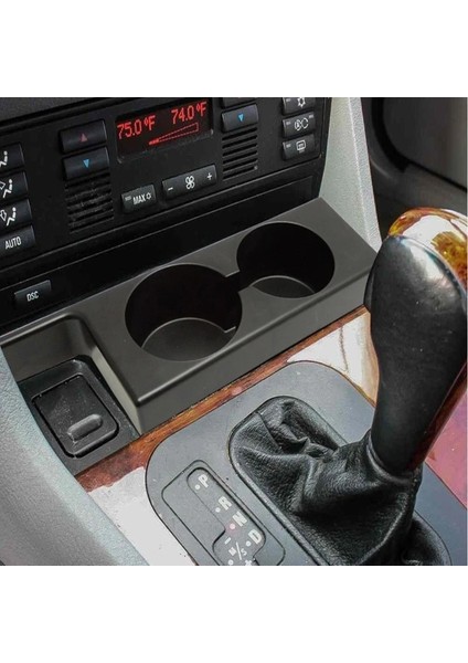 Siyah Araba Bardak Tutucu Su Bardağı Içecek Şişe Can Araba Içecek Tutucu Bmw E39 5-Serie M5 Araba Aksesuarları Için (Yurt Dışından) fırsatları
