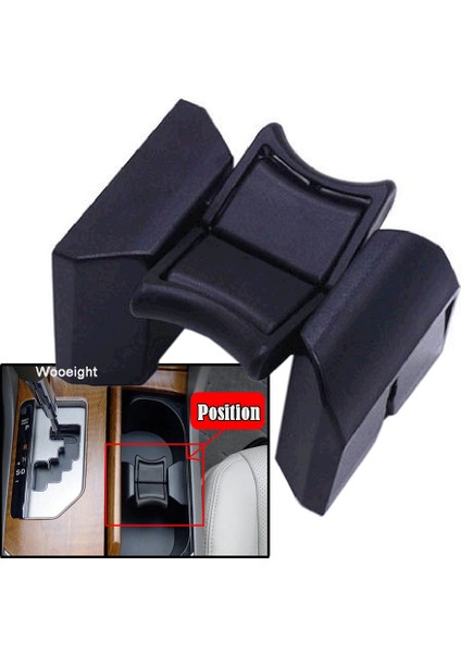 Highlander 0914 Için Wooeight 1 Adet Siyah Araba Merkezi Konsol Ekleme Kupası Şişe Içecek Bölücü Tutucu Toyota Camry Highlander Prado Için Fit (Yurt Dışından) indirimleri
