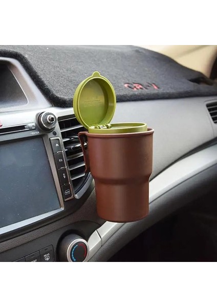 Kahverengi Oto Iç Aksesuar Üniversal Araba Bardaklık Asmak Için Havalandırma Çıkışı Şişe Kapısı Montaj Braketi Çok Fonksiyonlu Kutu (Yurt Dışından) modelleri