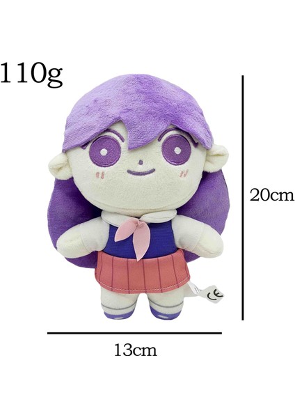 Omori Peluş Kovboy Bebop Peluş Siyah Saçlı Küçük Adam Peluş Oyuncak (Yurt Dışından)