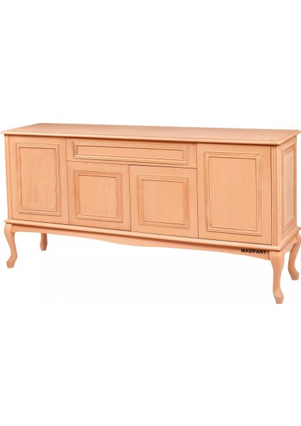 Sophr Lükens Dolaplı Konsol 180 Lik Cilasız Ham