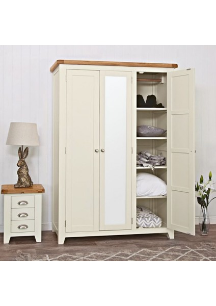 Della 3 Kapılı Giysi Dolabı