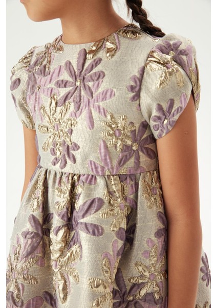 Kız Çocuk Desenli Elbise 23FW0TJ4918 modelleri