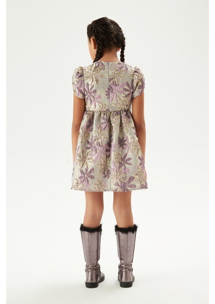 Kız Çocuk Desenli Elbise 23FW0TJ4918 fırsatları