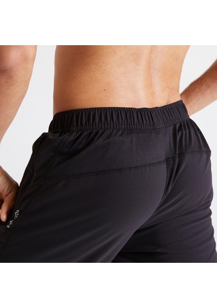 Domyos Erkek Siyah Regular Eşofman Altı - Fitness modelleri