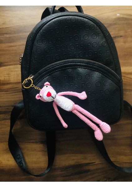 Pempe Panter Amigurumi Anahtarlık Anahtarlık