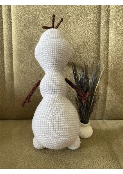 Karlar Ülkesi Olaf Amigurumi Anahtarlık modelleri