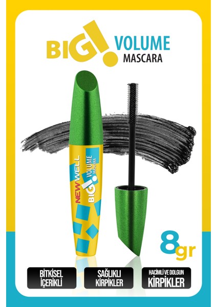 Big Volume Mascara 8 gr