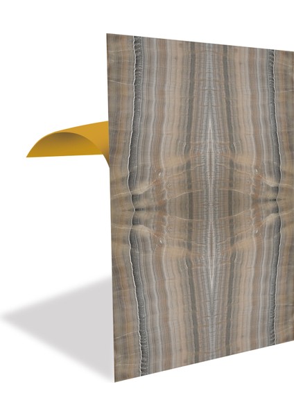 Kendinden Yapışkanlı Kahve Sıralı Mermer Desenli Pvc Panel 41X62 cm (12 Adet) 3 M²