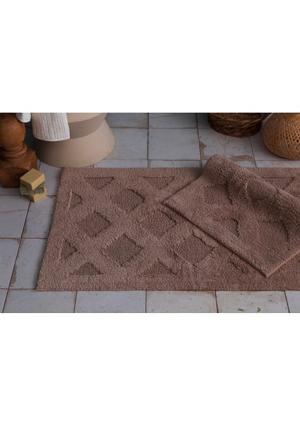 Tafting 2'li Banyo Paspası Diamond