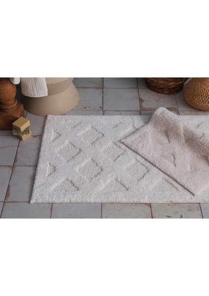 Tafting 2'li Banyo Paspası Diamond