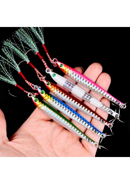 B-No Kanca Stili 10G Uper Ince Uzun Metal Döküm Jig 7g 10G 14G 17G 21G 28G 40G Shore Cast Jig Kaşığı Balıkçılık Cazibesi Yapay Yem Takımları (Yurt Dışından) modelleri