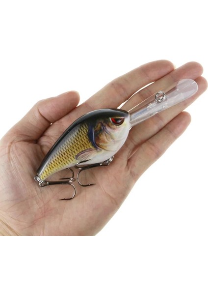 Renk 6 Tarzı Büyük Gerçekçi Wobblers Balıkçılık Cazibesi Yüzen Derin Dalış Crankbait Tatlı Su Tuzlu Su Deniz Balıkçılığı Çıngırakları Için Krank Yemi (Yurt Dışından) fiyatları