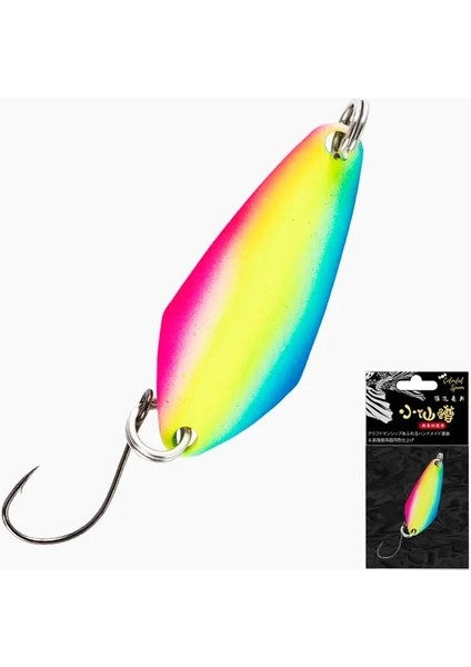 D Stili 1.8g Luregee 1.8g 2.3g Kaşık Yemi Saf Bakır Pul Balıkçılık Cazibesi Tek Kancalı Küçük ve Sert Yem Jig Akış Alabalık Mücadelesi (Yurt Dışından)