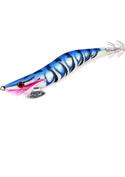 Mavi Stil 3.0-14G-11.5CM 1 Adet Aydınlık Kalamar Jig Balıkçılık Ahşap Karides Cazibesi Kalamar Mürekkepbalığı Jig Lureerbait Balıkçılık Yemleri (Yurt Dışından)