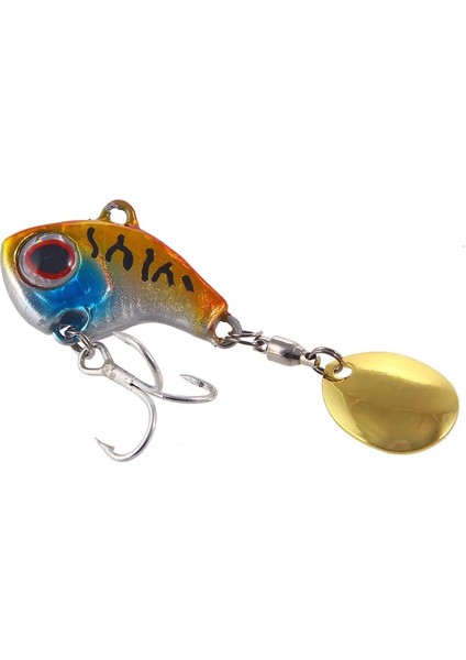 Kaplan Derisi Sarı Stili 16G Titreşim Balıkçılık Cazibesi Ağırlıklar Metal Balık Yemi Whopper Balık Tutma Yemi Articulos De Pesca Müdahale Isca Yapay (Yurt Dışından)