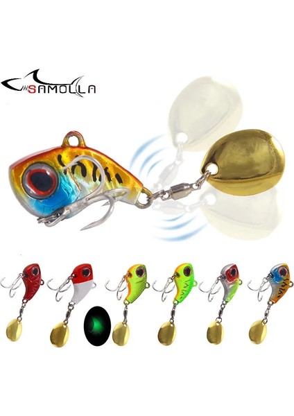 Kaplan Derisi Sarı Stili 16G Titreşim Balıkçılık Cazibesi Ağırlıklar Metal Balık Yemi Whopper Balık Tutma Yemi Articulos De Pesca Müdahale Isca Yapay (Yurt Dışından) fiyatları