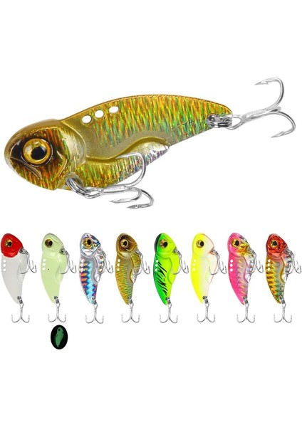 Cazibesi-4 Tarzı 15G 3D Gözler Metal Vib Bıçak Cazibesi G cm Batan Titreşim Yemler Bas Pike Levrek Balıkçılık Uzun Atış Için Yapay Vibe (Yurt Dışından) fiyatları