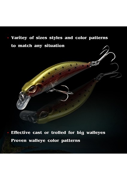 K Tarzı Minnow Wobbler Balıkçılık Cazibesi Japonya Jerkbait Yem Levrek Pesca Mking Wobblers Balıkçılık Cazibesi Sert Derin Yapay Yem Balık (Yurt Dışından) indirimleri