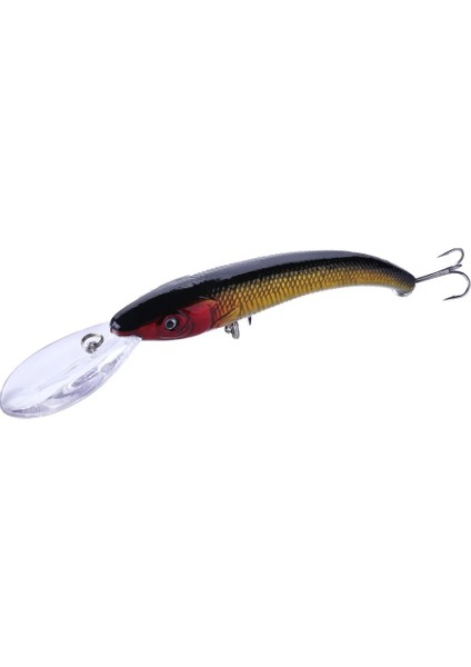 No.9 Tarzı 1 Adet Wobbler Balıkçılık LURES15.5CMG Yapay Sert Yem Minnow Crankbait Yüzmek Bas Trolling Pike Sazan Olta Takımı Balık Yemi (Yurt Dışından)