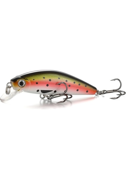 O Tarzı 48.8mm 4.5g Lthtug Küçük Balıkçılık Yemleri Wobblers Pesca Gg Dere Batan Minnow Sert Yem Levrek Turna Pike Somon Alabalık Levrek (Yurt Dışından)